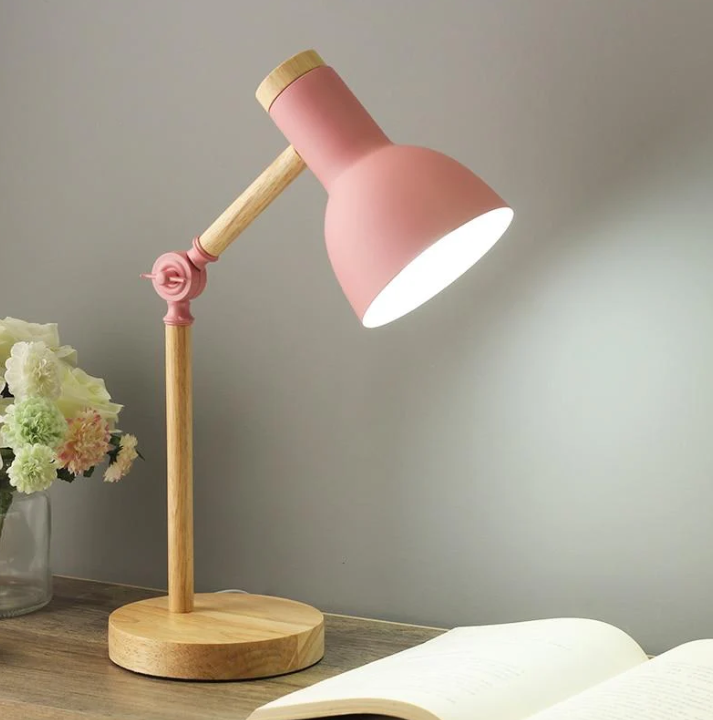 Skanto | Scandinavian Wood Table Lamp