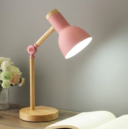 Skanto | Scandinavian Wood Table Lamp