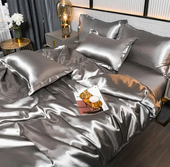 Skanto | Premium Solid Satin Bedding