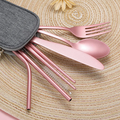 BowLift | Compact stainless steel cutlery set for on the go