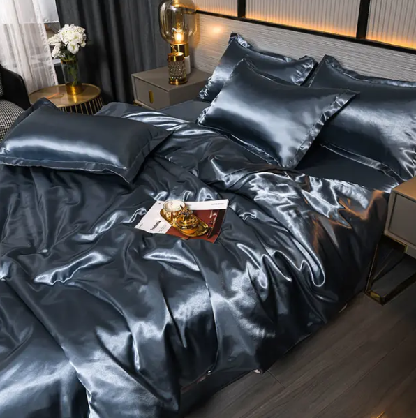Skanto | Premium Solid Satin Bedding