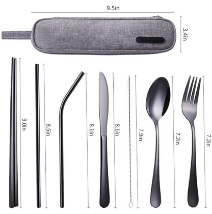 BowLift | Compact stainless steel cutlery set for on the go