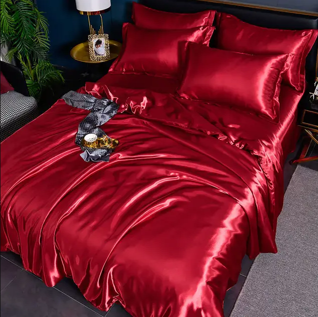 Skanto | Premium Solid Satin Bedding