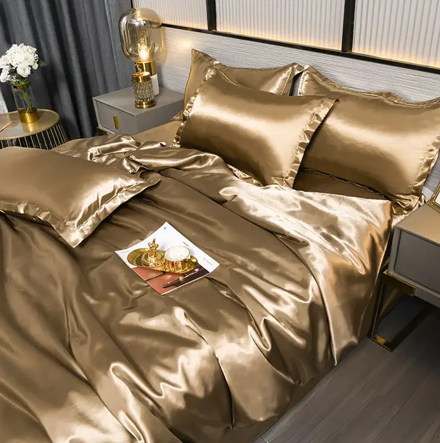 Skanto | Premium Solid Satin Bedding