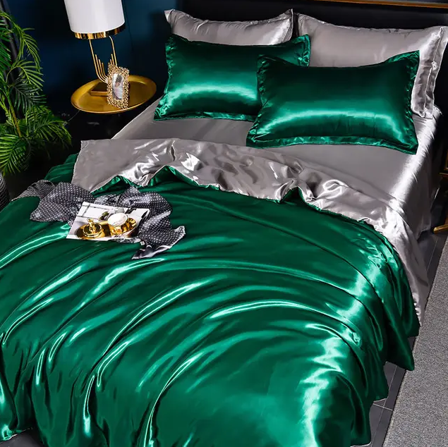 Skanto | Premium Solid Satin Bedding