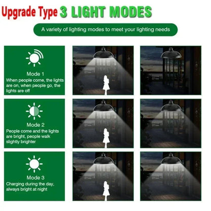 BowLift | Solivara Solar Chandelier | With Sensor & Remote Control | IP65 | Warm/Cold White | 10h Runtime