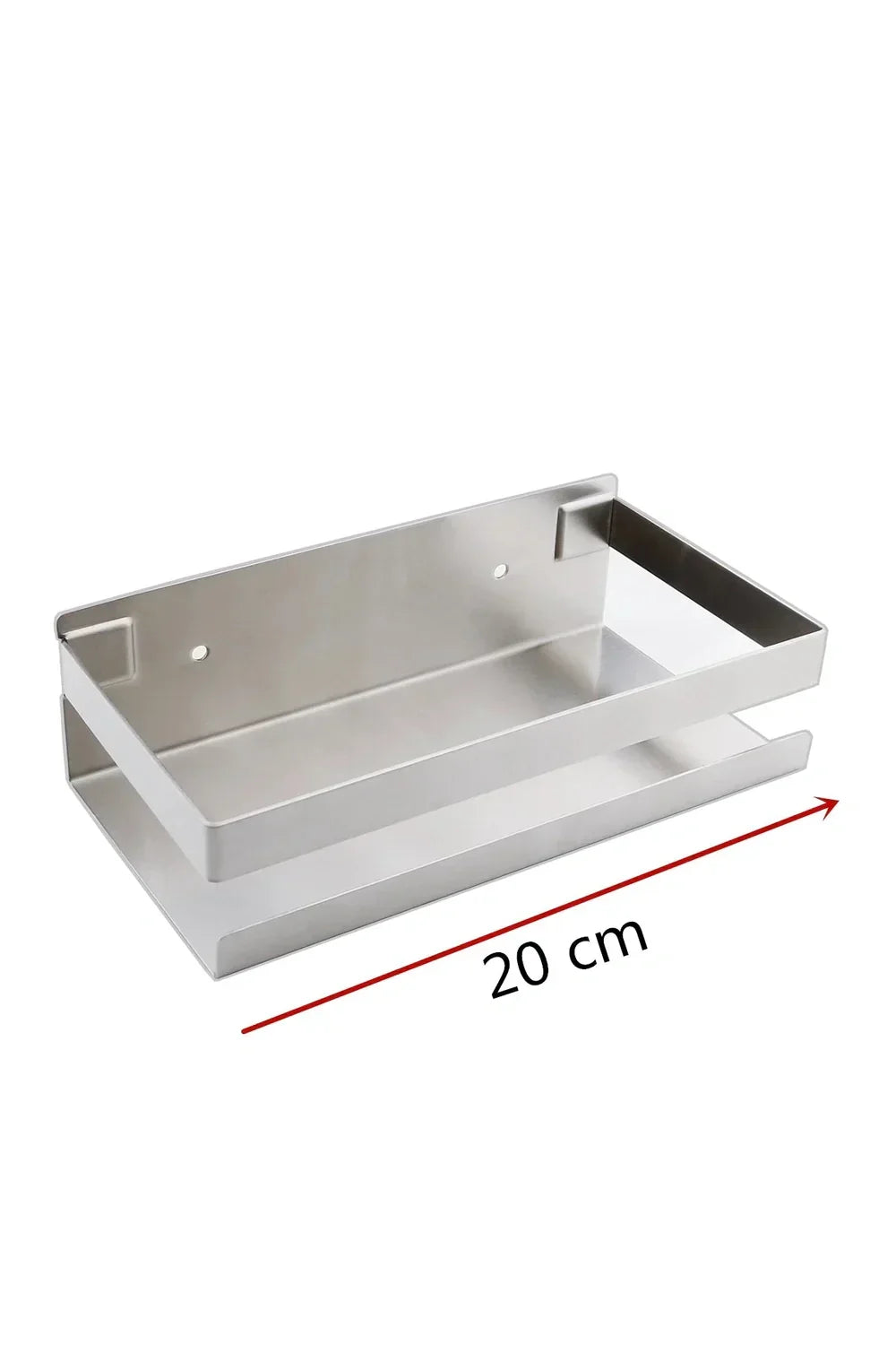 Modern black wall shelves