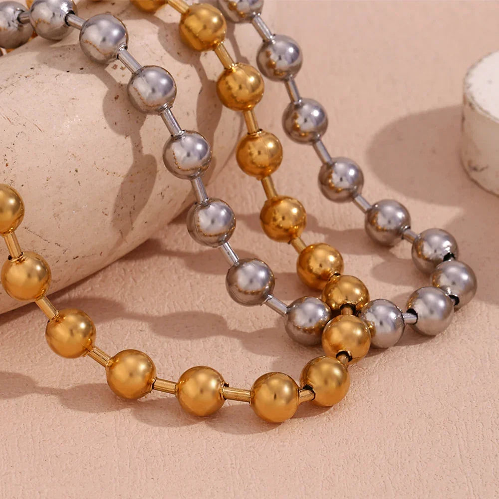 BowLift | 18k Classic Chunky Beaded Necklace