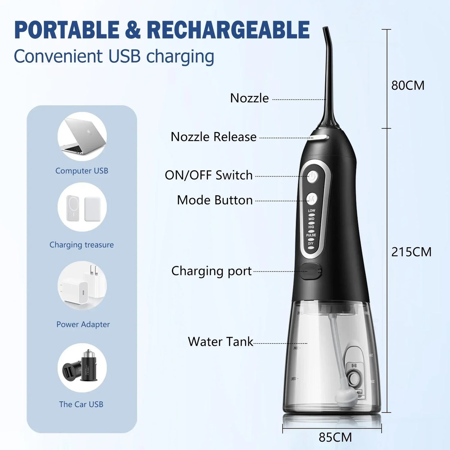 Skanto | USB Oral Care Water Flosser