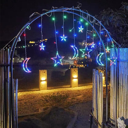 Skanto | Solar Moon Star Lamp LED Spotlight Decoration