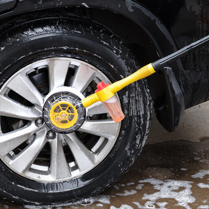 BowLift | TurboBrush 360 Car Wash Brush – Rotating Brush with Soap Dispenser & Extension Pole