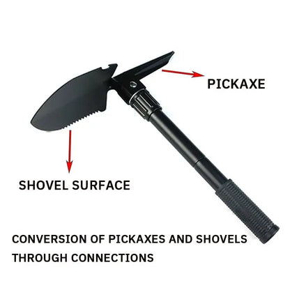 Skanto | Outdoor Multifunctional Engineer Shovel: Military Folding Spade for Camping, Fishing, and Vehicle Use