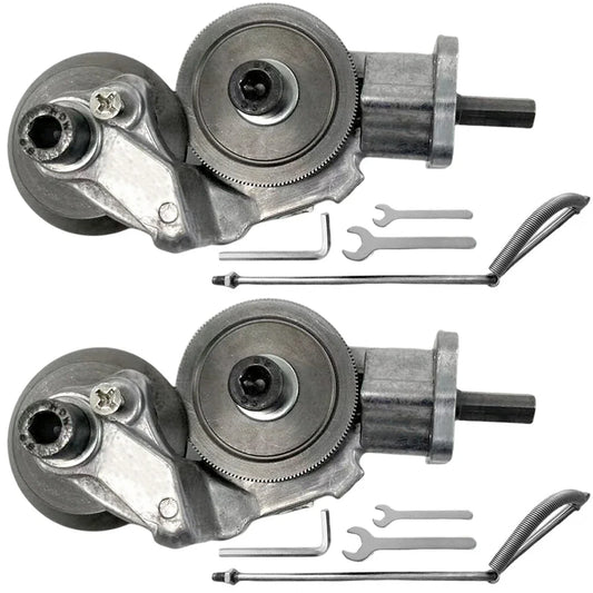 Skanto | Electric Drill Cutting Attachment: Metal Double Cutter Tool - Sheet Metal Hole Cutter Drill for Copper Plate