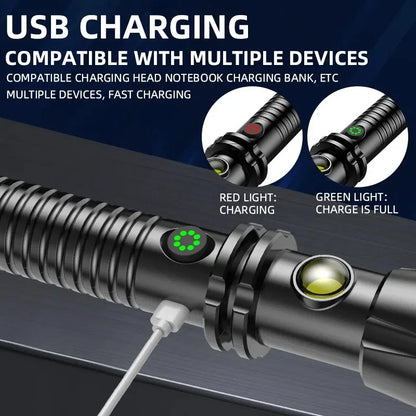 BowLift | Tactical Self-Defense LED Flashlight Emergency Survival Tool