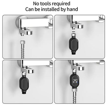BowLift | No Leakage Digital Shower Smart Thermometer