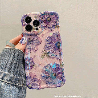 Skanto | Blossom Glow Floral Pattern iPhone Case