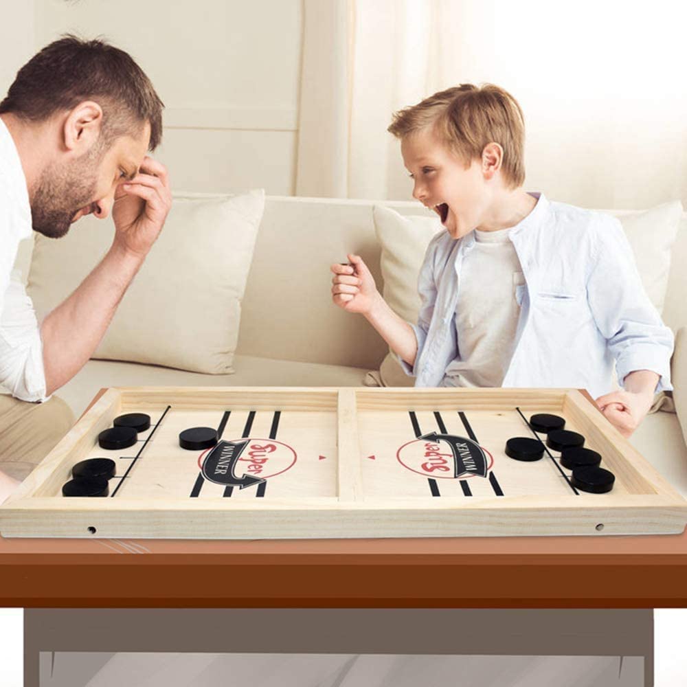 2-in-1 Foosball & Shuffleboard Fun – GameMaster | Brehn