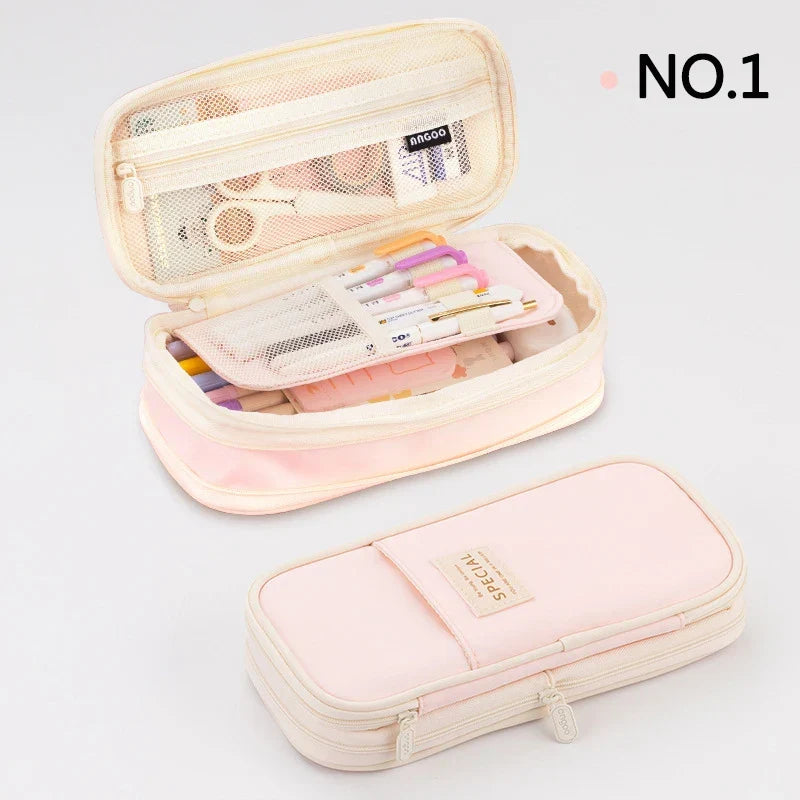 Skanto | Double Layer Pencil Case