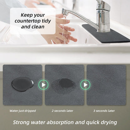 BowLift | Water Absorbent Kitchen Faucet Pad