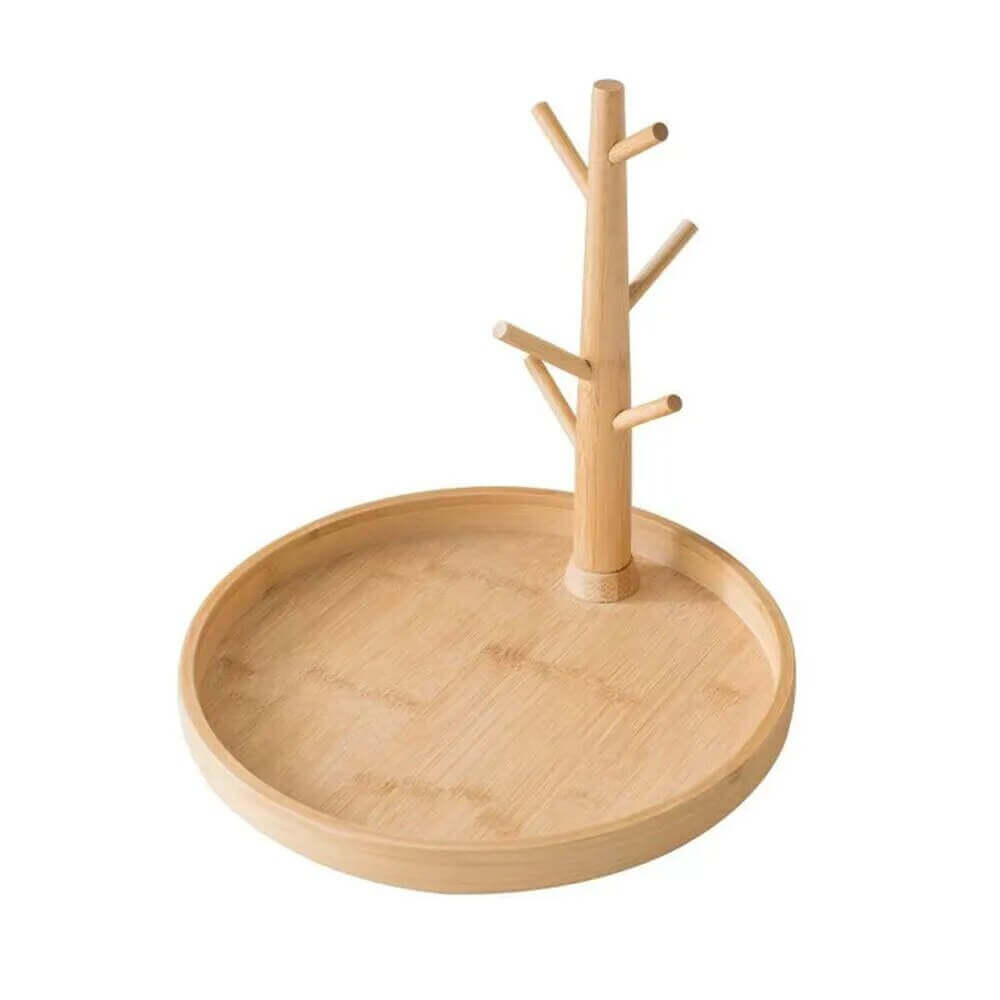 Sturdy Wooden Cup Holder: Cup Tree in Various Shapes + Colors