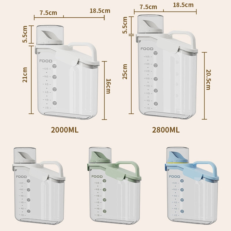 BowLift | Transparent Measuring Food Storage Dispenser