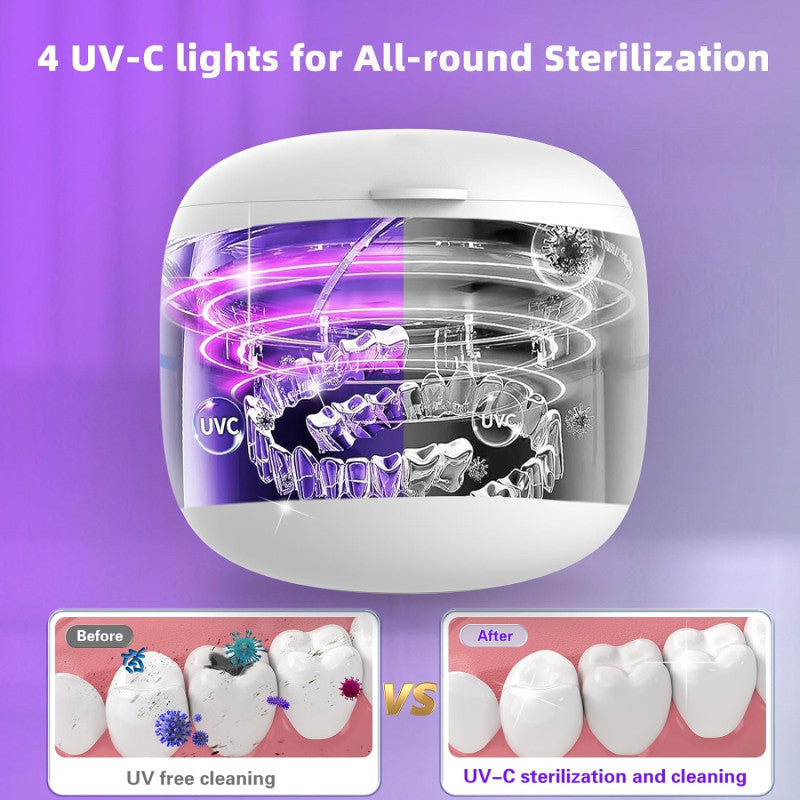 BowLift | UltraClean Pro: Multi-Functional Ultrasonic Cleaner with UV Sanitizing Lights
