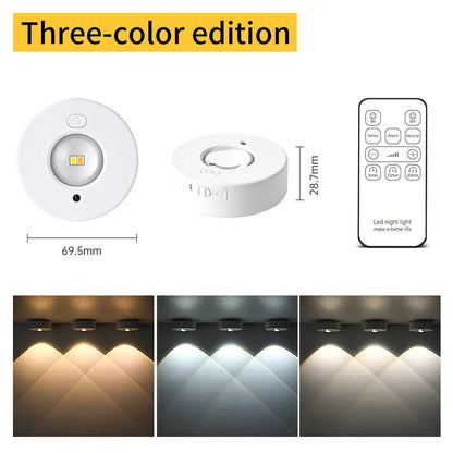 Skanto Skanto | LumiFlex LED Spotlight | Wireless & Rechargeable | RGB & Warm White | With Remote Control