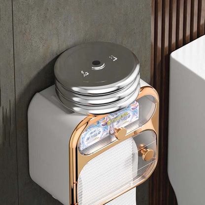 BowLift | MultiBox Wall-Mounted Toilet Paper Towel Storage Box