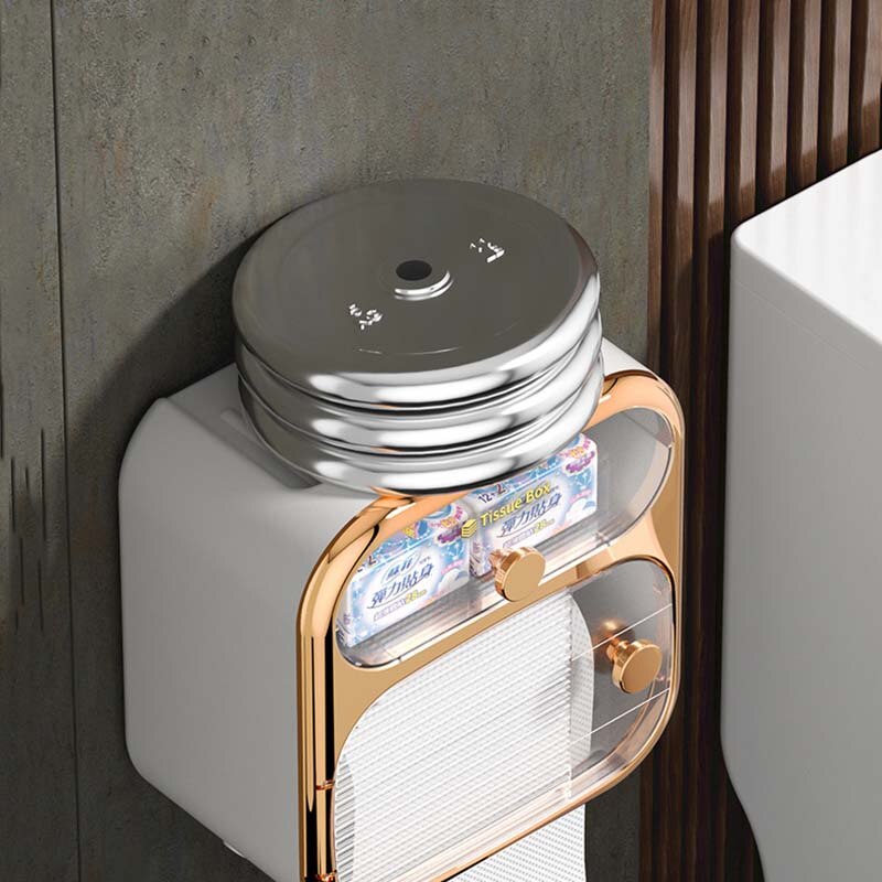 Skanto | MultiBox Wall-Mounted Toilet Paper Towel Storage Box