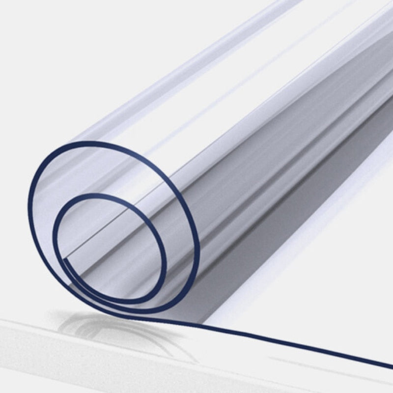 Soft Clear Protective Cover Transparent Table Mat | Skanto