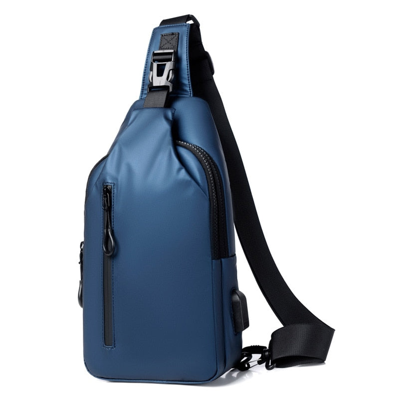 BowLift | Korean City Waterproof USB Charging Crossbody Bag