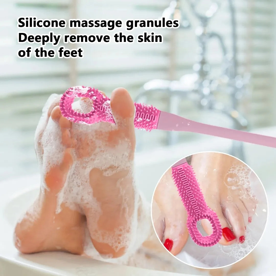 BowLift | Soft Silicone Foot Spa Long Cleaning Brush