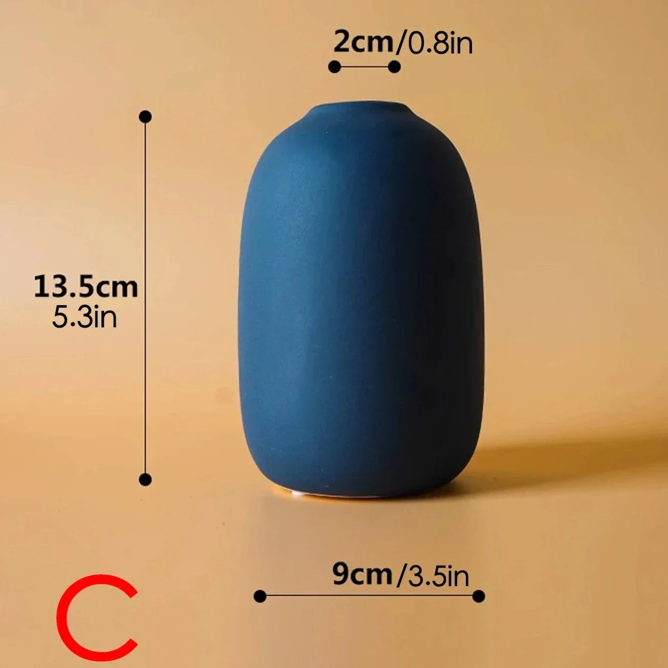 Nordic Ceramic Vase Bowlift