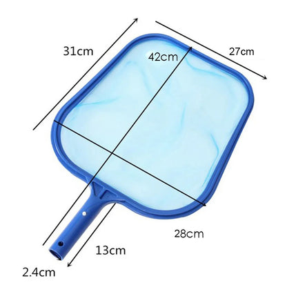 BowLift | Pool skimmer AquaFlex | Telescopic pole & fine mesh net | For leaves & dirt | Extra large catch area