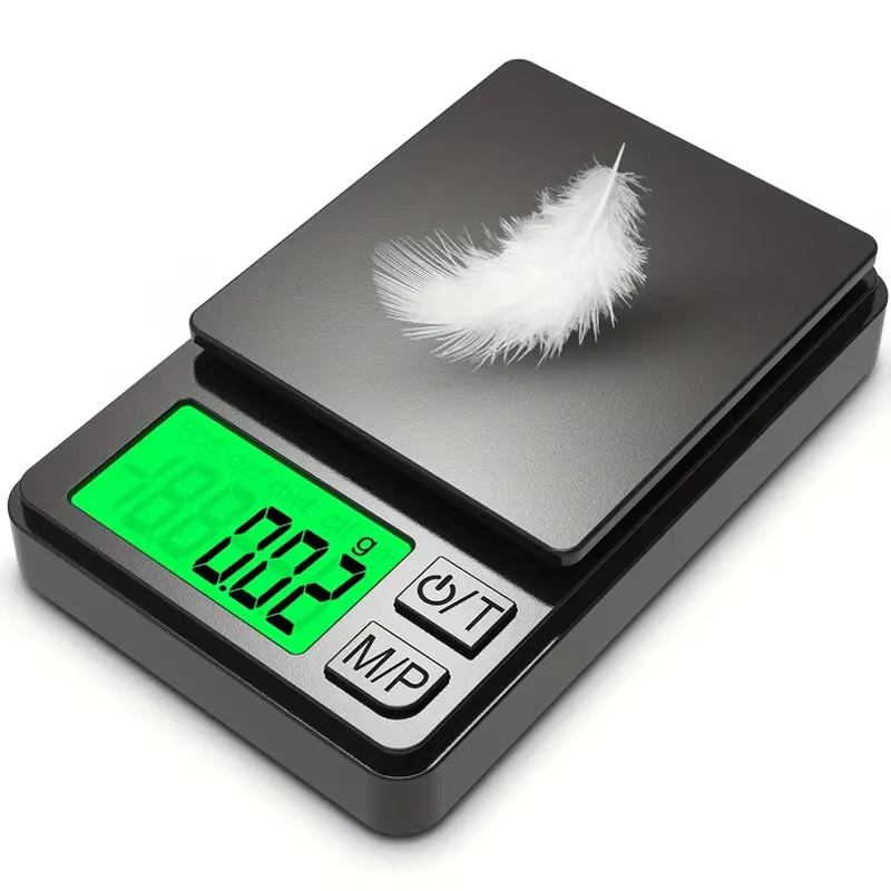 BowLift | Pocket Digital Precision Scale with Backlit LCD - Compact Gram Scale for Jewelry, Food, Coins, and Travel