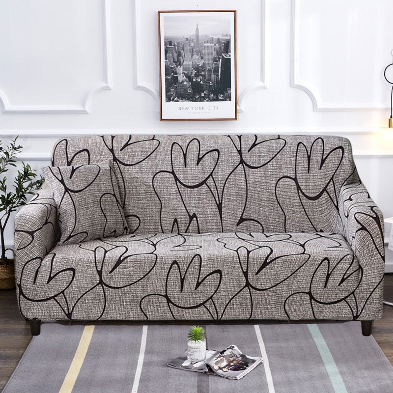 Modern non-slip colorful elastic sofa cover | Brehn