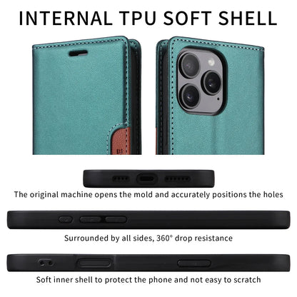 Sandsberg | RFID Leather iPhone 16/15 Magnetic Flip Wallet Case
