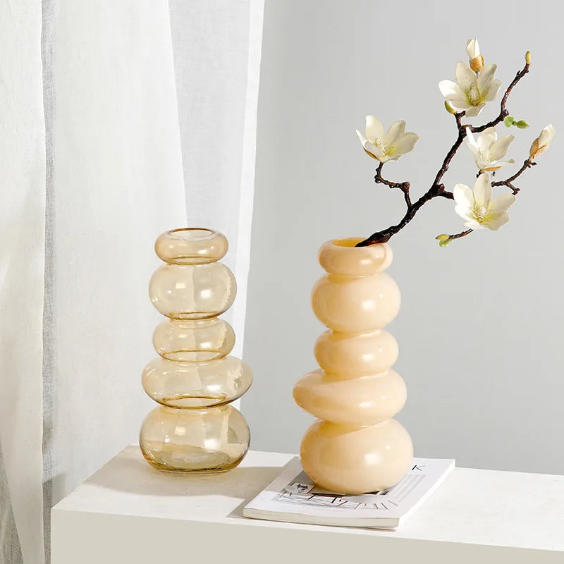 Glass Pebble Vase | Bowlift