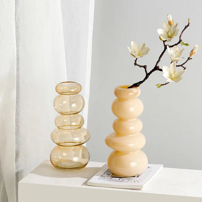 Glass Pebble Vase | Bowlift