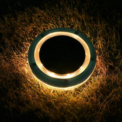 BowLift | AquaGlow Solar Pool Light | Floating & Waterproof | Blue LED | 11.6×2.5 cm