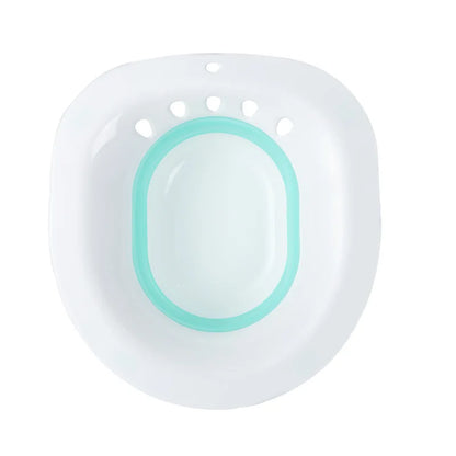 Skanto | Hemorrhoid Sitz Bath for Postpartum & Pregnant Women - Foldable, Hanging, Large Volume Private Care Solution