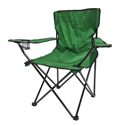 BowLift | Portable Folding Outdoor Chair with Armrest, Backrest and Cup Holder