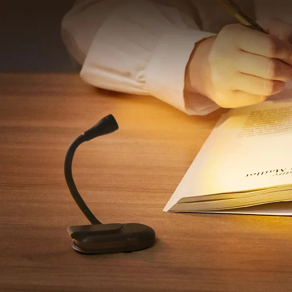 Skanto | Portable Clip Book Light LED Lamp