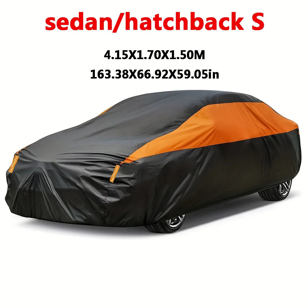Skanto | CARVION Car Cover | Waterproof & UV Protection | For SUV & Sedan | 190T Polyester