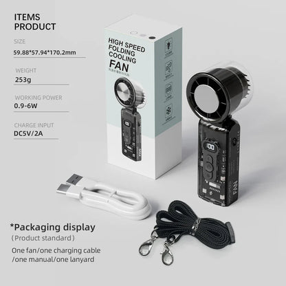 BowLift | Rechargeable Cooling Fan