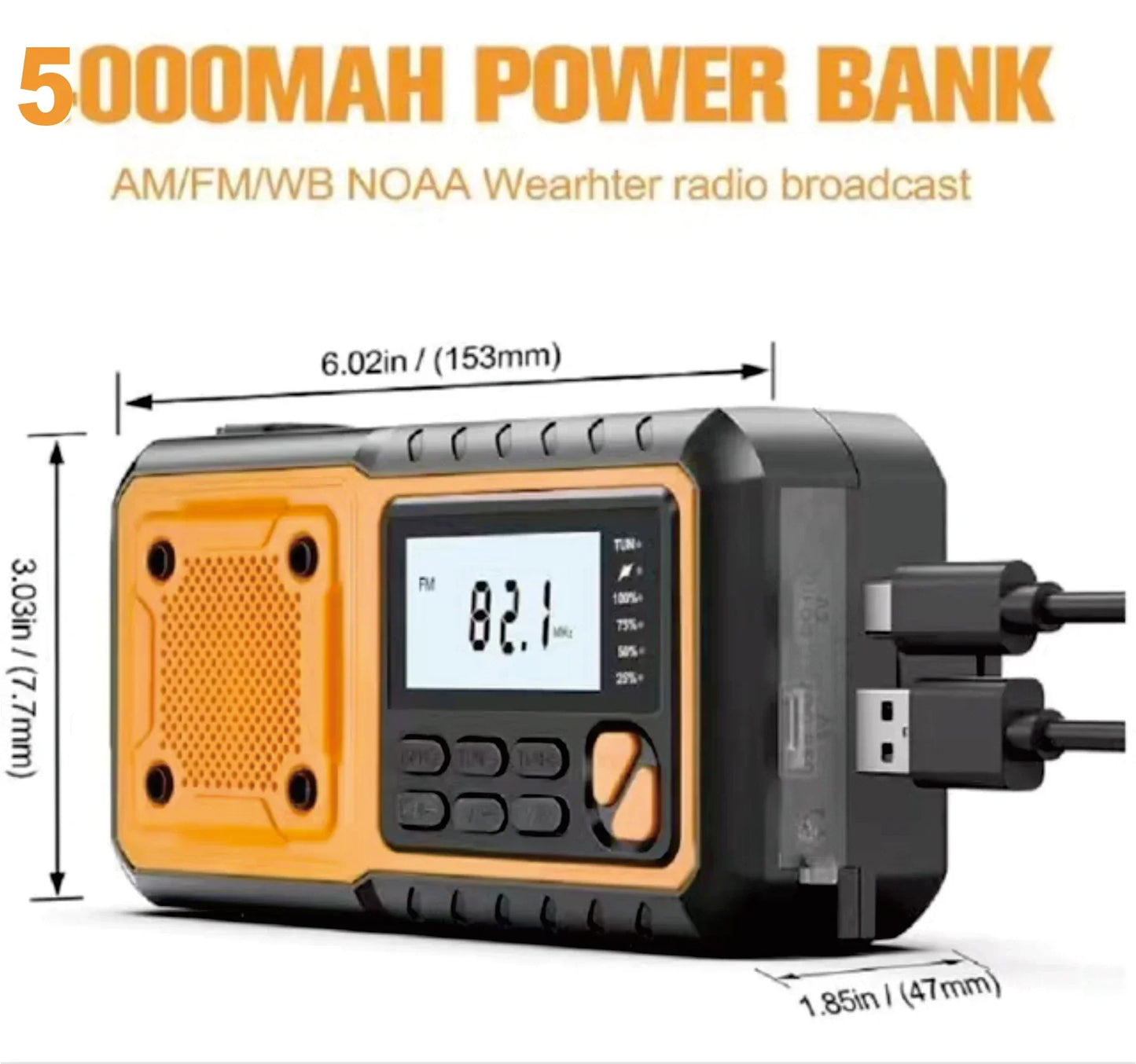 BowLift | Emergency Radio on Solar Energy & Hand Dynamo – FM/AM Crisis Radio
