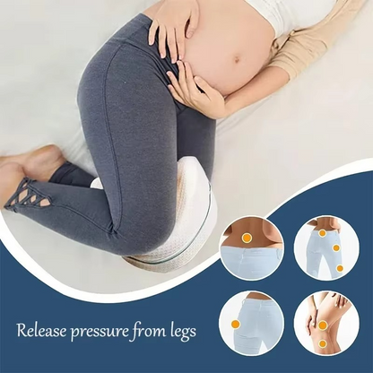 BowLift | Orthopedic Memory Foam Leg Pillow for Sciatica and Pain Relief