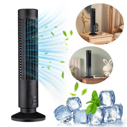 BowLift | Compact Bladeless LED Air Cooler