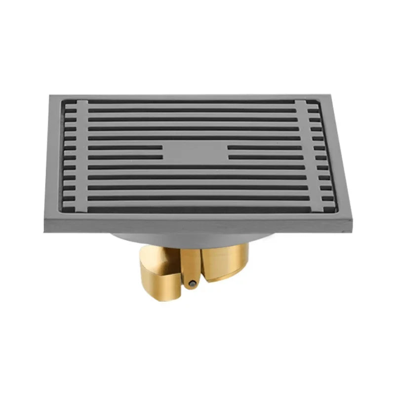AquaShield Square Stainless Steel Floor Drain Karnz
