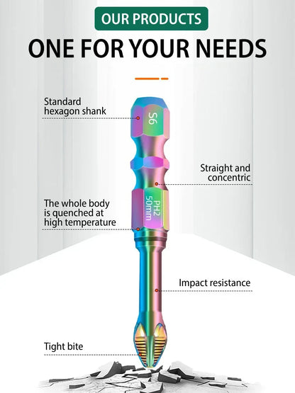 BowLift | Magnetic Titanium Impact Anti-Slip Screw Head